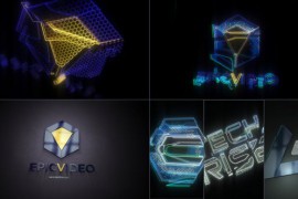 Hightech Company Logo Intro 42032410