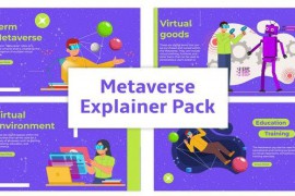 Metaverse Explainer Animation Scene 45655555