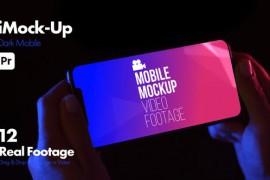 iMock-Up Dark Mobile for Premiere Pro 51066106