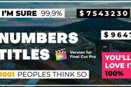 Numbers Titles | Final Cut Pro 50359976