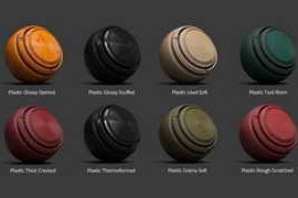 Adobe Substance Materials – Plastic and Rubber