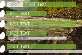 Simple Clean Lower Thirds 2 11082078