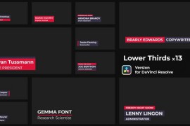 Lower Thirds | DaVinci Resolve 46429383