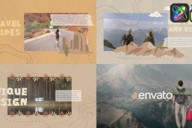 Cartoon Travel Slideshow for FCPX 47135722