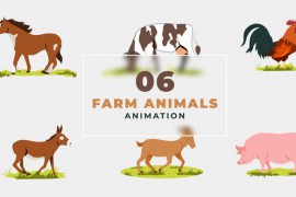 Farm Animals Character Animation Scene 47389900