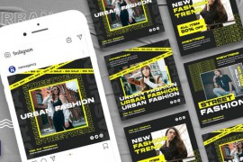 Urban Fashion Instagram Post For Premiere Pro 42567160