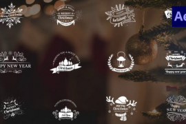 Christmas Badges Titles 48316211