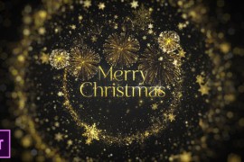 Golden Christmas Intro - Premiere Pro 42154774