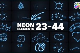 Neon Elements for FCPX 48364115