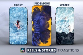 Reels & Stories Transitions for DaVinci Resolve 49086020