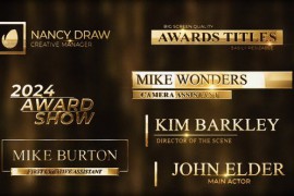 Awards Сeremony Gold Silver Lowerthirds Pack 2 50842942