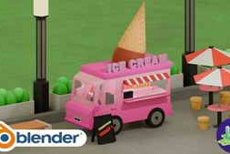 Udemy – Blender Ice Cream Truck: Model & Animate a Sweet Scene