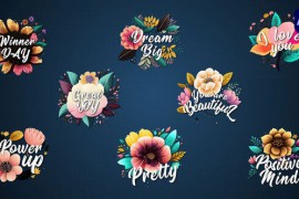 Flower titles #2 [After Effects] 44490696