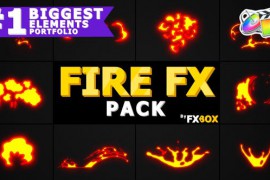 Doodle Fire FX Elements | Final Cut Pro X 23817305