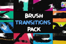 Brush Transition Pack for FCPX 43254284