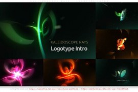 Kaleidoscope Rays - Logotype Intro 52216428