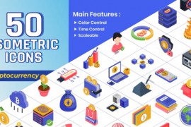 Isometric Icons - Crypto Currency 41973071