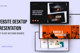 Website Desktop Presentation MOGRT 49000688