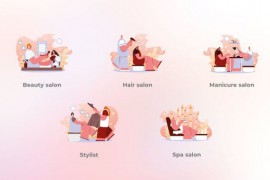 Beauty Salon - Body Positive Flat Concept 48849836