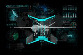 HUD Info Miltary Drone 44110429