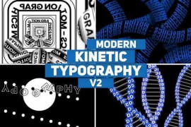 Modern Kinetic Typography v2 | MOGRT 56550350