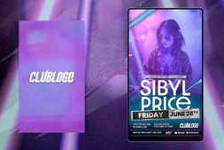 Free Download:Animated Nightclub Flyer Template 59318830