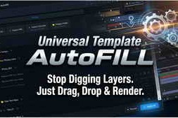 Free Download:Aescripts – Universal Template AutoFill v1.0.1