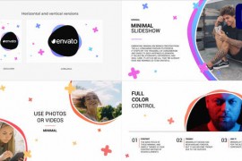 Simple Shapes Slideshow for Premiere Pro 43859120