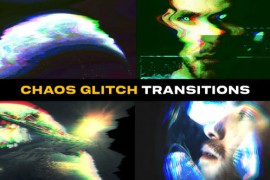Chaos Glitch Transitions | After Effects 52753061