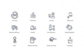 Delivery - Outline Icons 49817704
