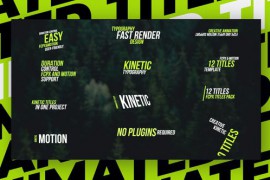 Kinetic Animated Text (FCPX) 42168967