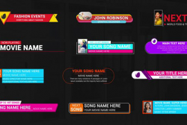 TV Titles Kit 50928790