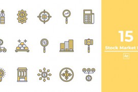 Stock Market Icon After Effect 48700515