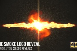 Fire Smoke Logo Reveal 15455090