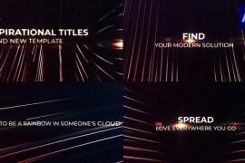 Inspirational Titles for After Effects 52445792