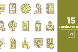 Business Icon Premiere Pro 45980910