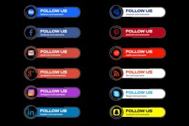 Social Media Lower thirds 49672204
