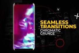 Vertical Chromatic Grunge Transitions 52300749