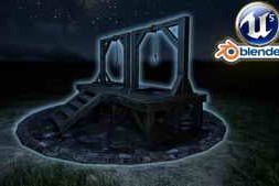 Udemy – Blender to Unreal Engine 5 | 3D Props | Medieval Gallows