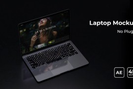 Laptop Mockup 4K | Web Promo 51103765
