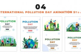 Celebrating International Pollution Day Cartoon Avatar Instagram Story 48626350