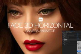 Face 3D Horizontal Camera Animator 58088978