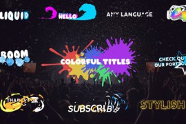 Colorful Titles | FCPX 31622535