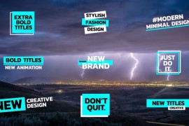 Bold Titles | FCPX & Apple Motion 43940735
