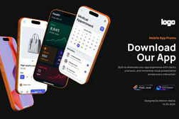 Free Download:Modern Mobile App Presentation 63410619