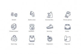 Fitness - Outline Icons 49817908