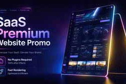 Free Download:SaaS Premium Website Promo 64103392