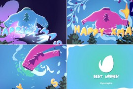 Christmas Sweater Logo for After Effects 49617279