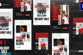Reindeer Typography Stories For Premiere Pro 44950178