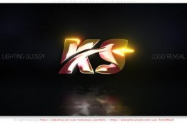 Lighting Glossy Logo Reveal 43555608